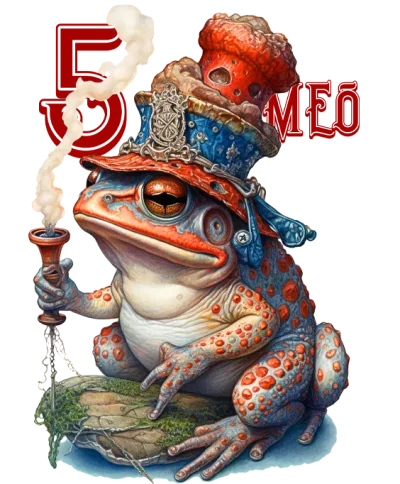 5 Meo DMT bufo alchemist smoking the toad's venom