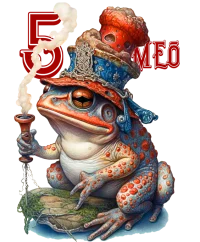 The Magical Bufo — Psychedelic T-Shirt by PsychonautDream