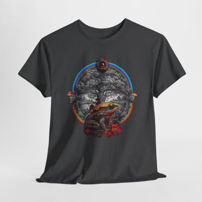 Bufo and tree of life | trippy T-shirt - Image 4