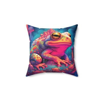 Psychedelic Bufo Pillow