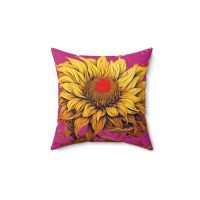 flower power pillow