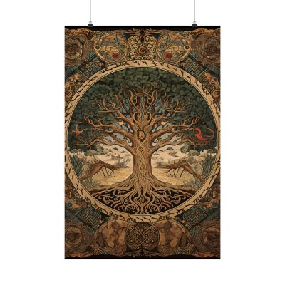 the famed tree of life or Yggdrasil