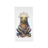 5-MEO DMT magic toad — Psychedelic Tube Scarf by PsychonautDream