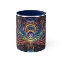 5 meo DMT Spaces 4 — Psychedelic Coffee Mug by PsychonautDream