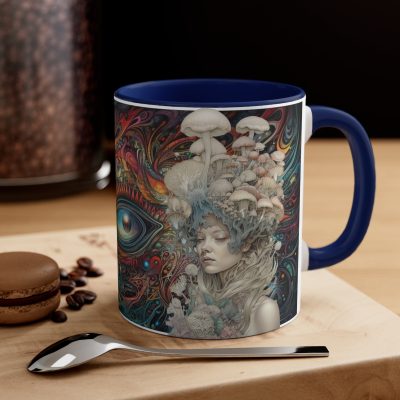 psychedelic eye mug