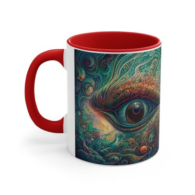 trippy eye mug