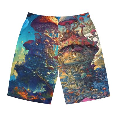 magic mushroom shorts