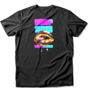 Drop lysergic acid not bombs t-shirt