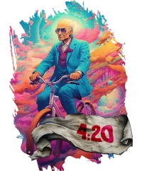 Albert Hofmann 4:20 — Psychedelic T-Shirt by PsychonautDream