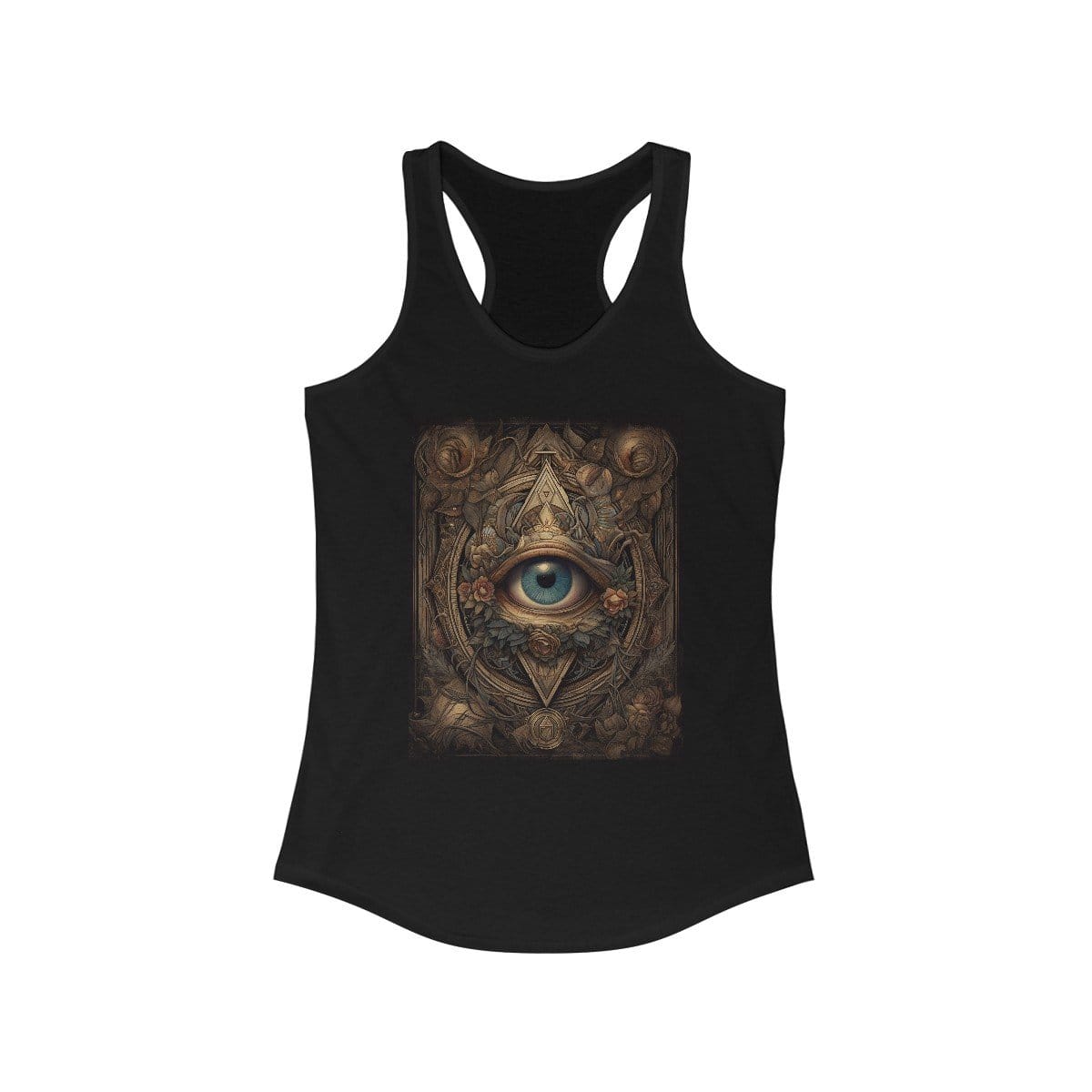 All seeing eye 2 — Women’s Psychedelic Tank Top by PsychonautDream
