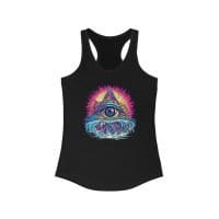 All seeing eye — Women’s Psychedelic Tank Top by PsychonautDream