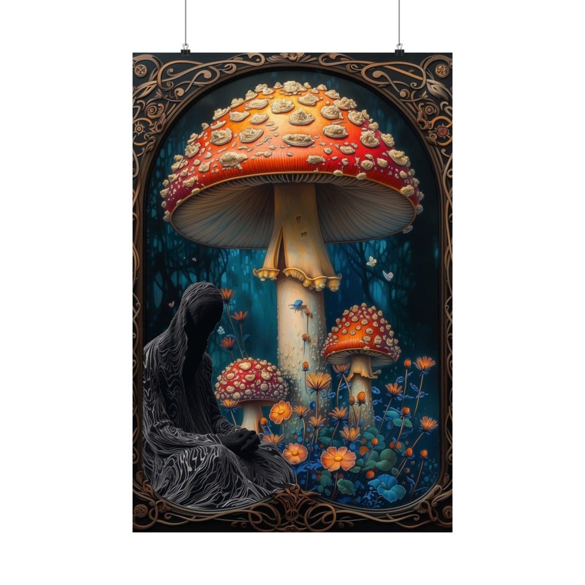 Amanita Muscaria — Psychedelic Poster by PsychonautDream