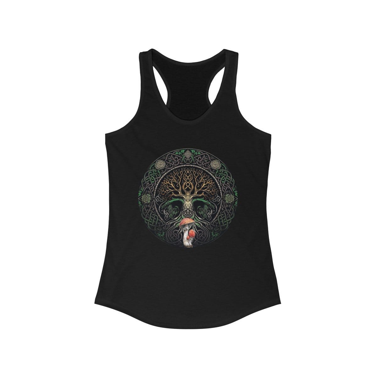 Ancient Roots — Women’s Psychedelic Tank Top by PsychonautDream