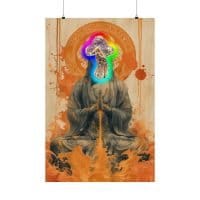 Psychedelic Buddha 2 — Psychedelic Poster by PsychonautDream