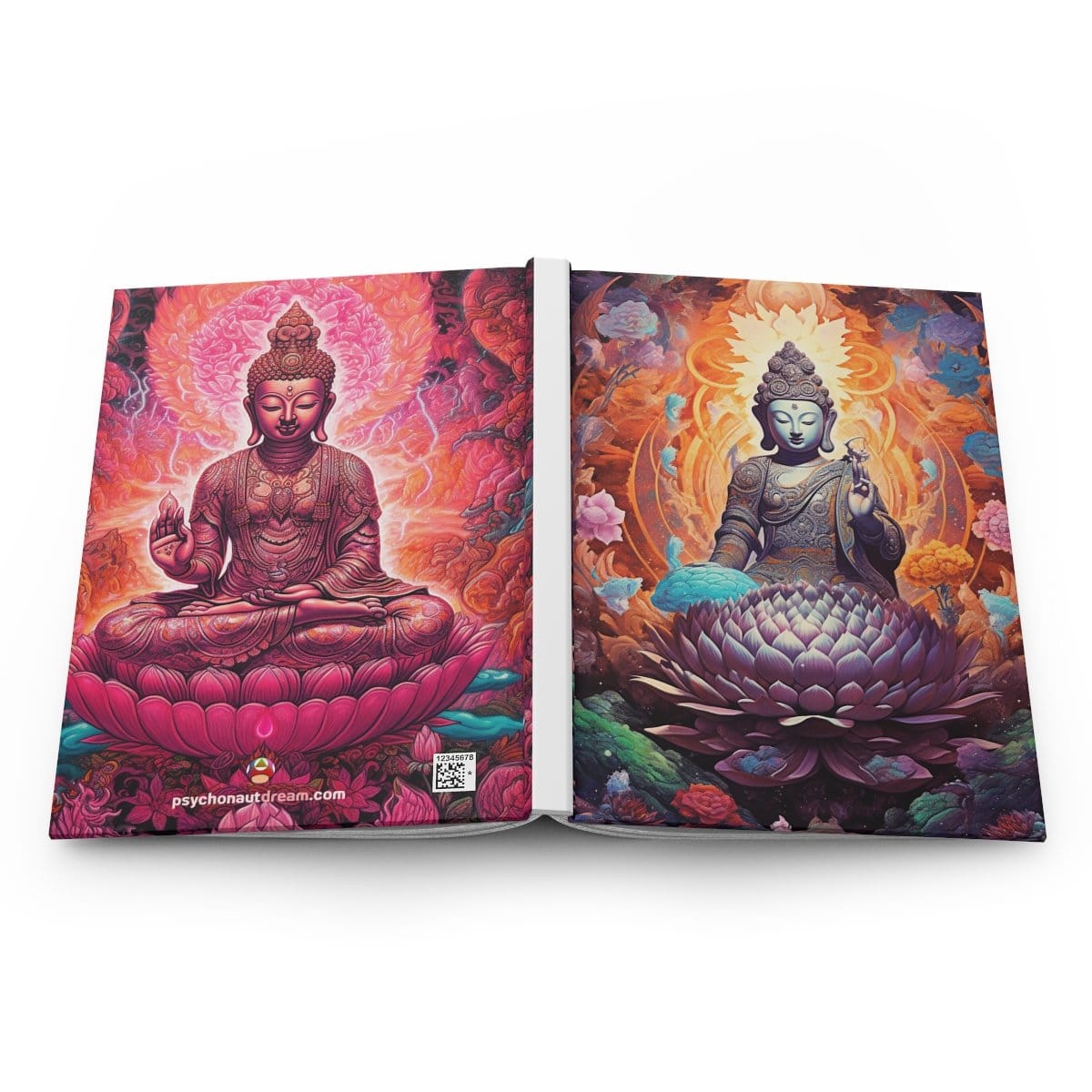 Psychedelic Buddha 3 — Psychedelic Notebook by PsychonautDream
