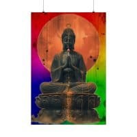Psychedelic Buddha 3 — Psychedelic Poster by PsychonautDream