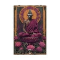 Psychedelic Buddha 6 — Psychedelic Poster by PsychonautDream