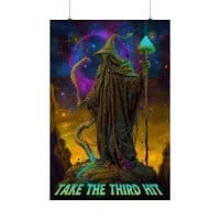 Bufo Cosmic Vision — Psychedelic Poster by PsychonautDream