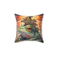 Bufo Magic Toad — Psychedelic Pillow by PsychonautDream