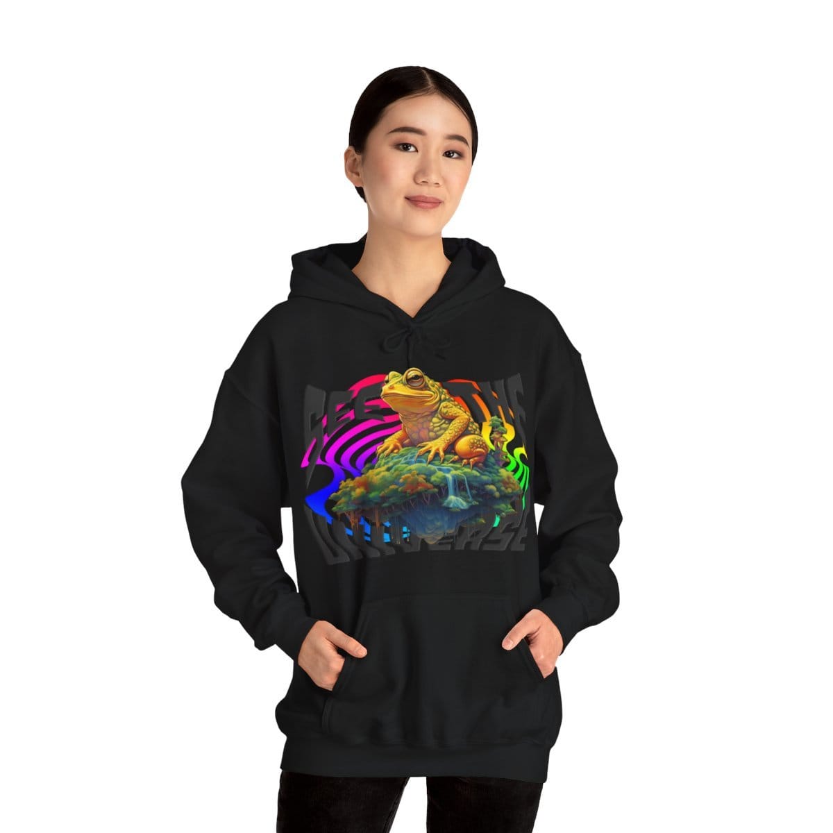 see the universe hoodie