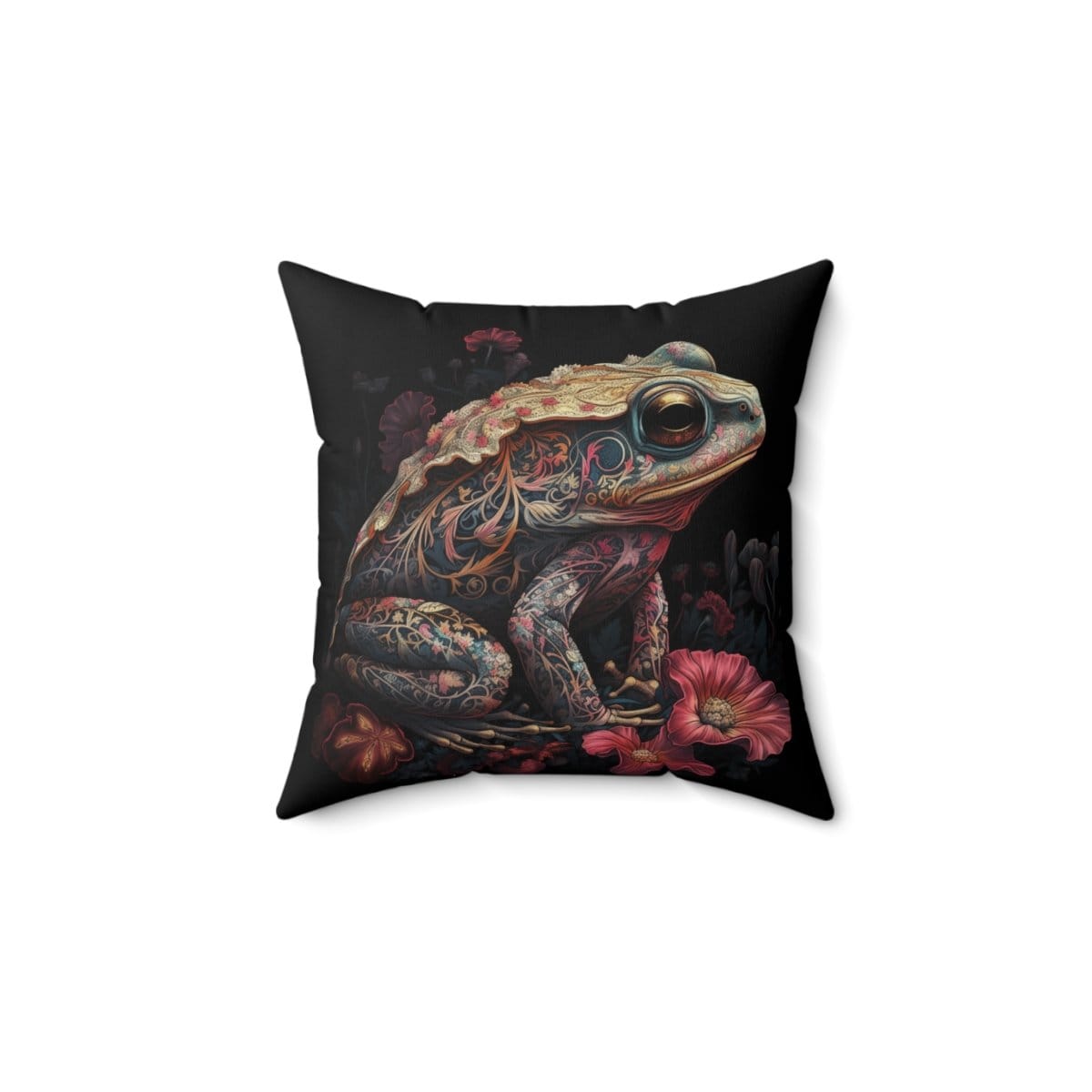 Bufo Vision — Psychedelic Pillow by PsychonautDream