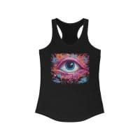 Cosmic Witness — Women’s Psychedelic Tank Top by PsychonautDream