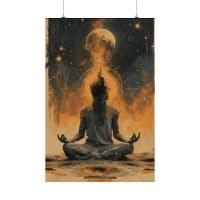 Dark Night of the Soul 2 — Psychedelic Poster by PsychonautDream