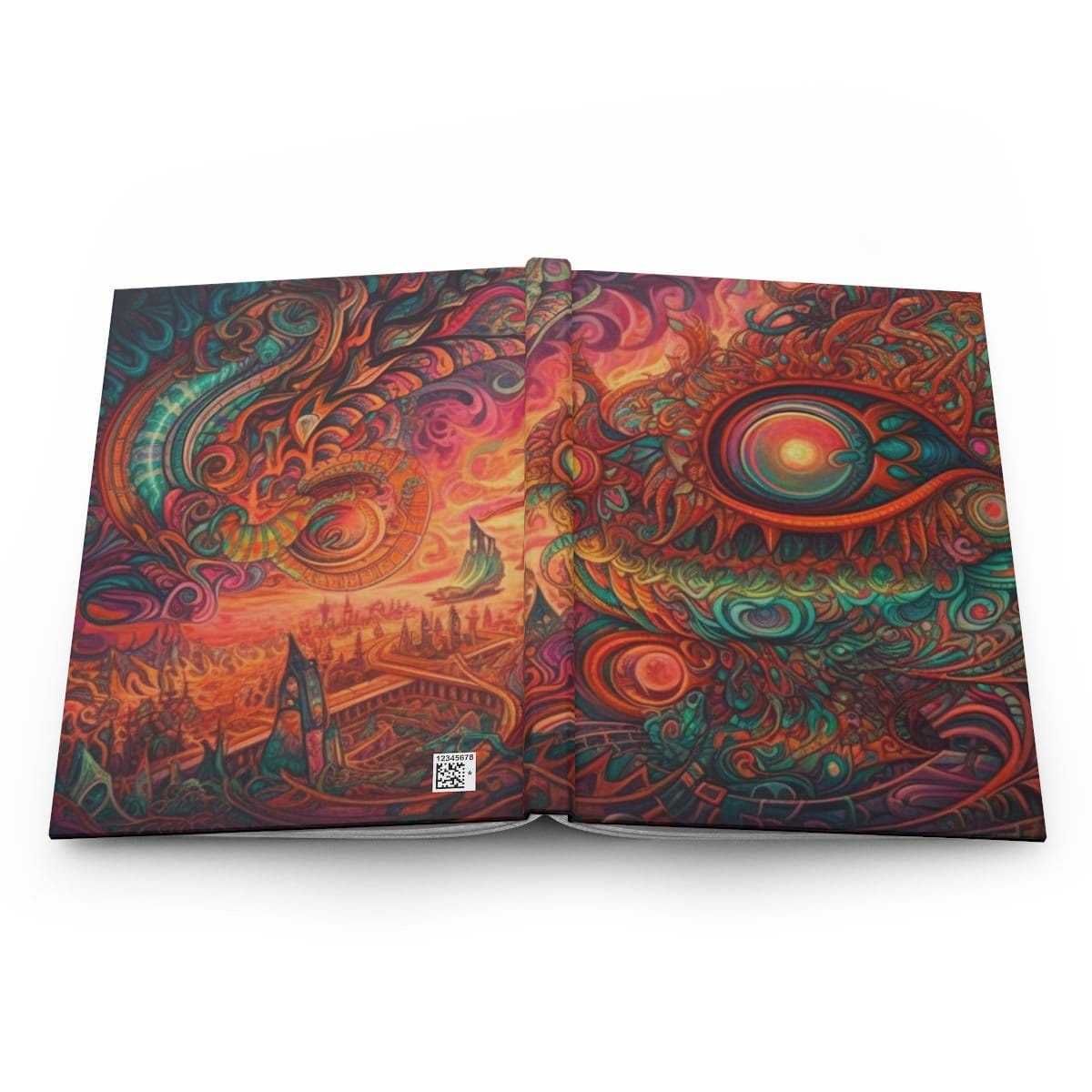 DMT Eye 4 — Psychedelic Journal by PsychonautDream