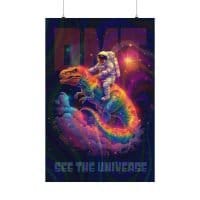 DMT see the universe — Psychedelic Poster by PsychonautDream