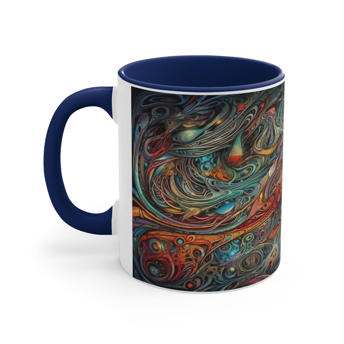 psychedelic eye mug