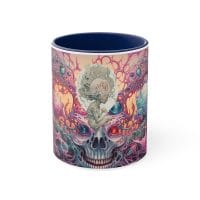 DMT Spaces 15 — Psychedelic Coffee Mug by PsychonautDream