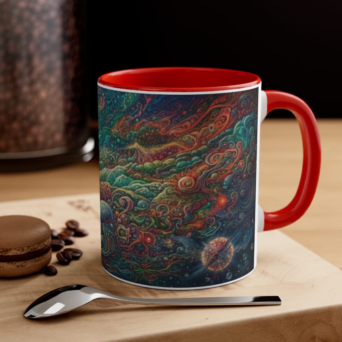 trippy eye mug
