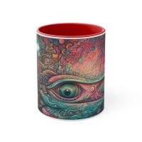 DMT Spaces 17 — Psychedelic Coffee Mug by PsychonautDream