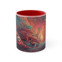 DMT Spaces 21 — Psychedelic Coffee Mug by PsychonautDream