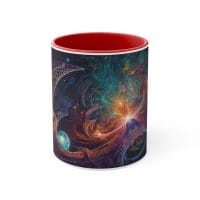 DMT Spaces 22 — Psychedelic Coffee Mug by PsychonautDream