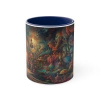 DMT Spaces 7 — Psychedelic Coffee Mug by PsychonautDream