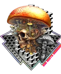Ego death 3 — Psychedelic T-Shirt by PsychonautDream