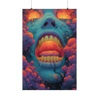 Ego Death and Awakening — Psychedelic Poster by PsychonautDream
