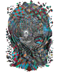 Ego Death awakening — Psychedelic T-Shirt by PsychonautDream