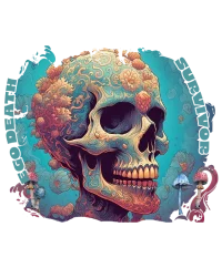 Ego Death Survivor — Psychedelic Hoodie by PsychonautDream
