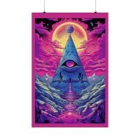 Eye in the sky 3 — Psychedelic Poster by PsychonautDream
