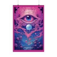 Eye in the sky — Psychedelic Poster by PsychonautDream