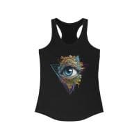 Eye of Inner Vision — Women’s Psychedelic Tank Top by PsychonautDream