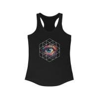 Eye of the mind — Women’s Psychedelic Tank Top by PsychonautDream