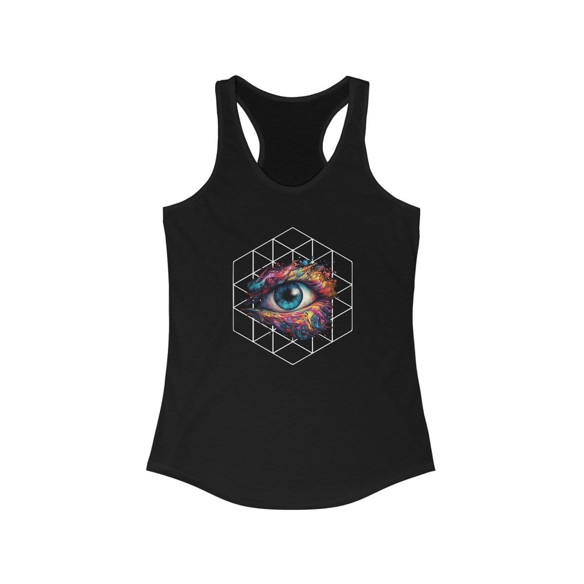 Eye of the mind — Women’s Psychedelic Tank Top by PsychonautDream