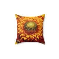 Flower Power 3 — Psychedelic Pillow by PsychonautDream