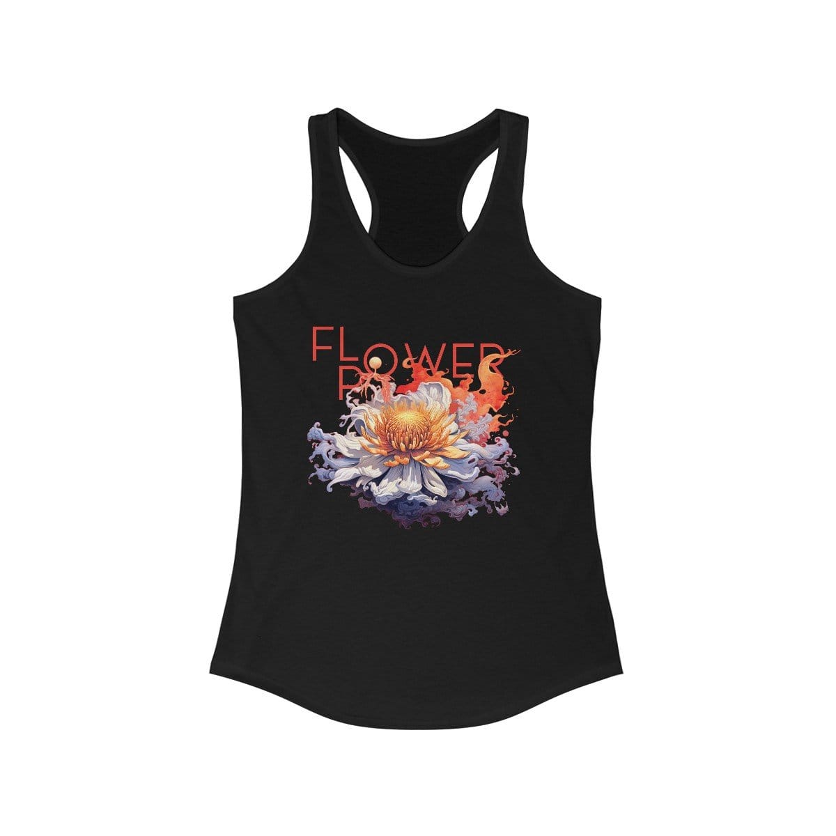 Flower power — Women’s Psychedelic Tank Top by PsychonautDream