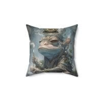 Illuminated Bufo — Psychedelic Pillow by PsychonautDream
