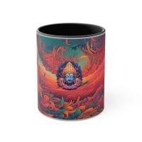 Inner Stillness — Psychedelic Coffee Mug by PsychonautDream