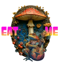 Magic Mushroom & Bufo — Psychedelic T-Shirt by PsychonautDream